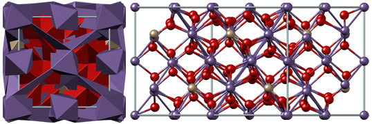 chemistry, crystal, crystallography, кристалл, кристаллическая решетка, кристаллография, polyhedron, crystal structure, visualization, hexagonal, минерал, Тетрагональная сингония, Braunite, Mn2+Mn3+6[O8SiO4], Браунит, Mn2O3 MnSiO3, Силикаты, дитетрагонально-дипирамидальный вид симметрии