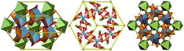 belovite, crystal structure, crystallography, la5(po4)3oh, mineral, phosphates, беловит, кристаллическая решетка, кристаллография, минерал, тригональная сингония, фосфаты