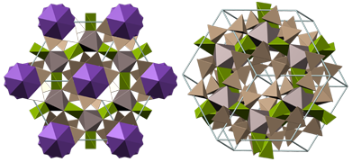 beryl, chemistry, crystal, crystal structure, crystallography, hexagonal, lattice system, polyhedron, visualization, изумруд, кристалл, кристаллическая решетка, кристаллография, минерал, сингония