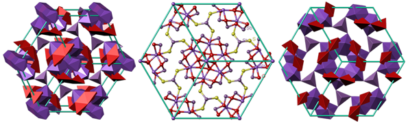 cetineite, crystal structure, crystallography, mineral, nak5sb14s6o18, oxides, гексагональная сингония, кристаллическая решетка, кристаллография, минерал, окислы, оксисульфосоли, цетинеит