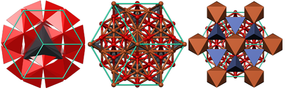 crystal structure, crystallography, mineral, plumboferrite, кристаллическая решетка, кристаллография, минерал, плюмбоферрит, тригональная сингония