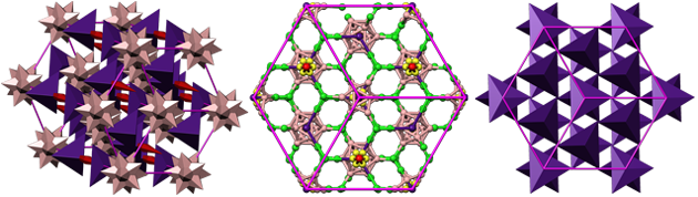 b12cl12cs2o2s, crystal structure, crystallography, mineral, nano-crystallography, кристаллическая решетка, кристаллография, тригональная сингония