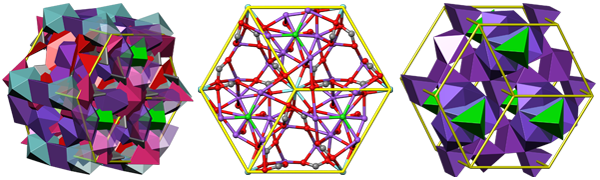 crystal structure, crystallography, mineral, reederite, гексагональная сингония, кристаллическая решетка, кристаллография, минерал, ридерит
